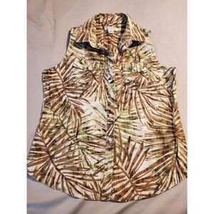 NWOT LIZ CLAIBORNE SLEEVELESS TOP SIZE M